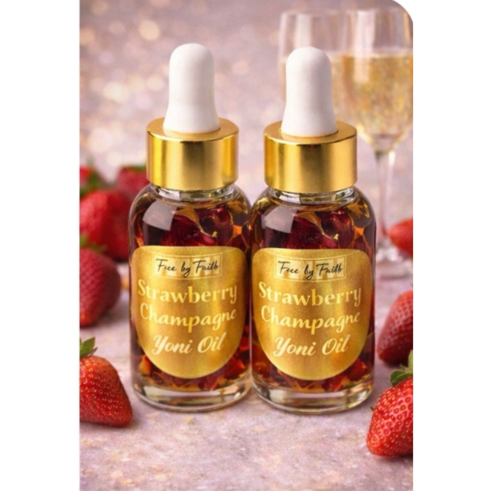 By Fabb Strawberry Champagne Yoni Oil*